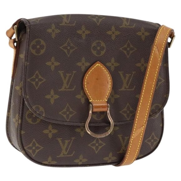 LOUIS VUITTON Monogram Saint Cloud MM Shoulder Bag M51243 LV Auth 149178 - Picture 2 of 16